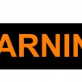 warning sign