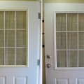 fixing a yellowing door trim