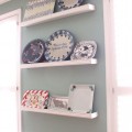 platter wall shelving