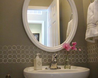 Free DIY Modern Painted Border Idea