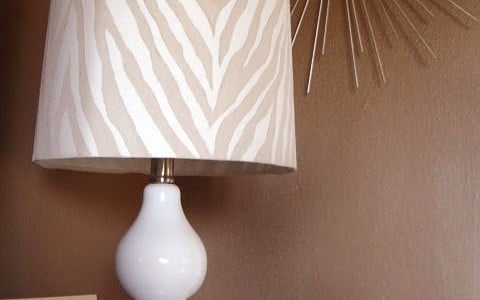 Hand Painted Lamp Shade Tutorial