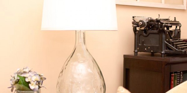 Turning a Glass Vase Into a Lamp Tutorial