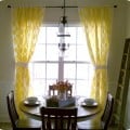 stenciled drapes tutorial