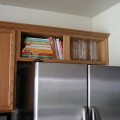 upper fridge cabinet