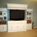 TV Media center from stock cabientry