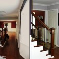 beautiful open staircase reveal