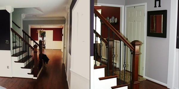 Beautiful Open Staircase Reveal