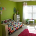girls room green walls tween bedroom remodelaholic.com (600x300)