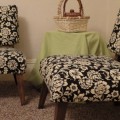 chair reupholstery black and white remodelaholic.com (600x300)