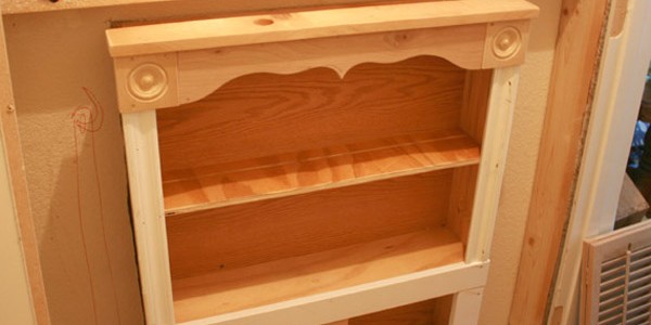 Indoor Playhouse; Built-in Hutch