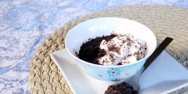 Individual Serving Microwave Chocolate Torte & Recipe Link