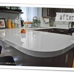 Painted Formica Countertop after2