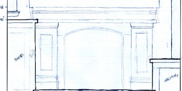 Faux Mantel Plan