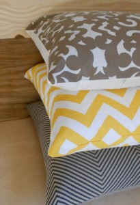 chevron decorative pillow covers