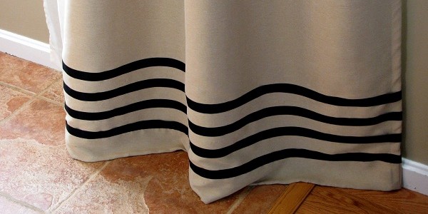 No-Sew Curtain Panels Inspired by Ballard Designs