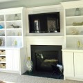 Beach Costal Family Room Makeover