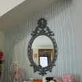 faux boispainted walls girls room nook