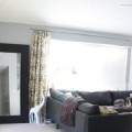 how to make a homemade curtain rod from electrical conduit