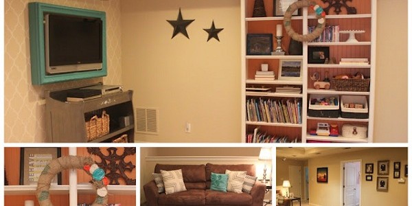 Play Room Updated To A Colorful Family Room