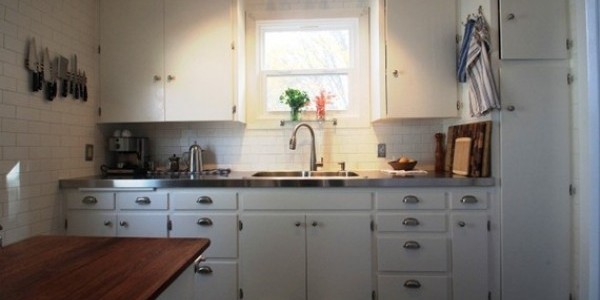 Affordable Stainless Steel Countertops; DIY