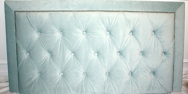 Upholstered Headboard & Bed Frame