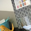 Herringbone Painted Wall
