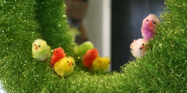 Quick Easter Wreath