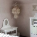 pink clay bedroom feature