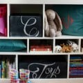 chalkboar toy box storage 6