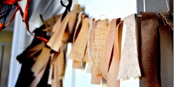 Easy Craft! Fabulous Fall Garland!