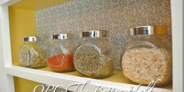 Custom Built Spice Rack