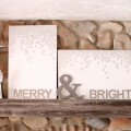 Christmas art canvas Merry and bright snow silver and white (19)