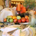 Fall Bounty tablescape Thanksgiving Table setting (13)
