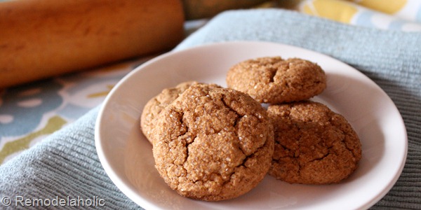 Chewy Gingerbread Cookies Recipe