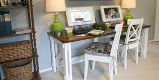 farmhouse 2 person desk building plans2