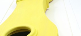 Build a Swedish clock tutorial Yellow Swedish clock national painting week (1) featured image