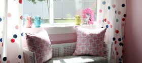 Girls pink and navy bedroom decorations (17) feautred image