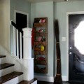 Remodelaholic entry staircase feature