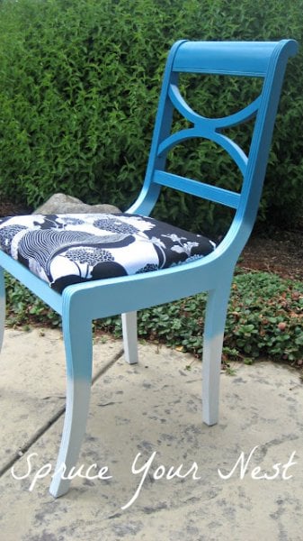 Painted Ombre Chair