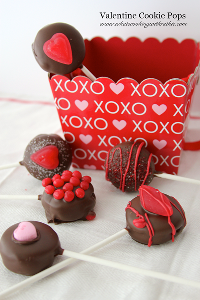 Easy No Bake Cookie Pops