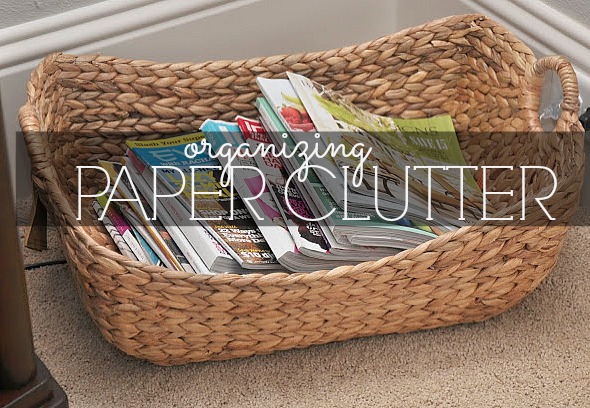 Organizing Paper Clutter