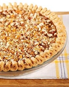 Pumpkin Pecan Praline Pie
