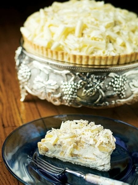 White Chocolate Banana Cream Pie