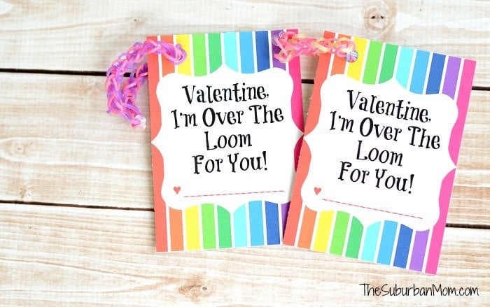 I'm over the LOOM for you valentines card