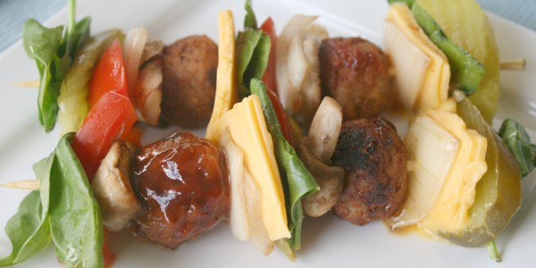 Burger Kabobs