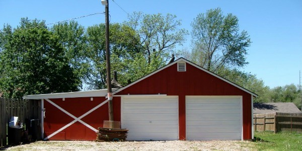 barn dance painted garage