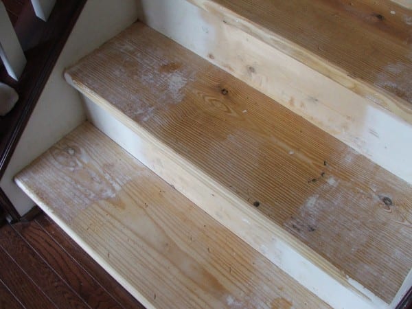 19 How To Paint Wooden Stairs That Used To Be Carpeted, By Cleverly Inspired, Featured On @Remodelaholic