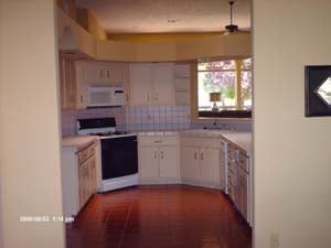 2 Kitchen Makeover, Concrete Countertop DIY, By Design Stocker Featured On @Remodelaholic