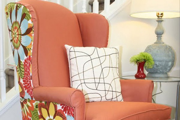 Wingback Chair Reupholstering