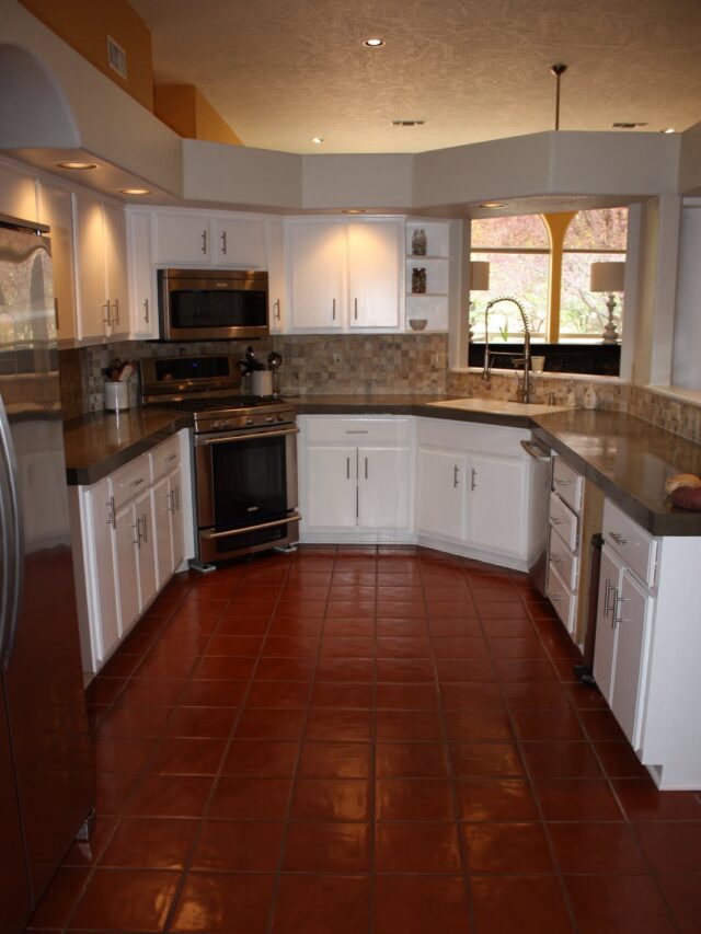 Kitchen Redo, DIY Tutorial For Concrete Countertops In A Weekend, By Design Stocker Featured On @Remodelaholic